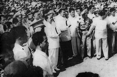 Funeral Oration of President Garcia on Ramon Magsaysay.